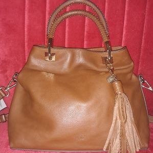 VINCE CAMUTO studded handle Crossbody bag.